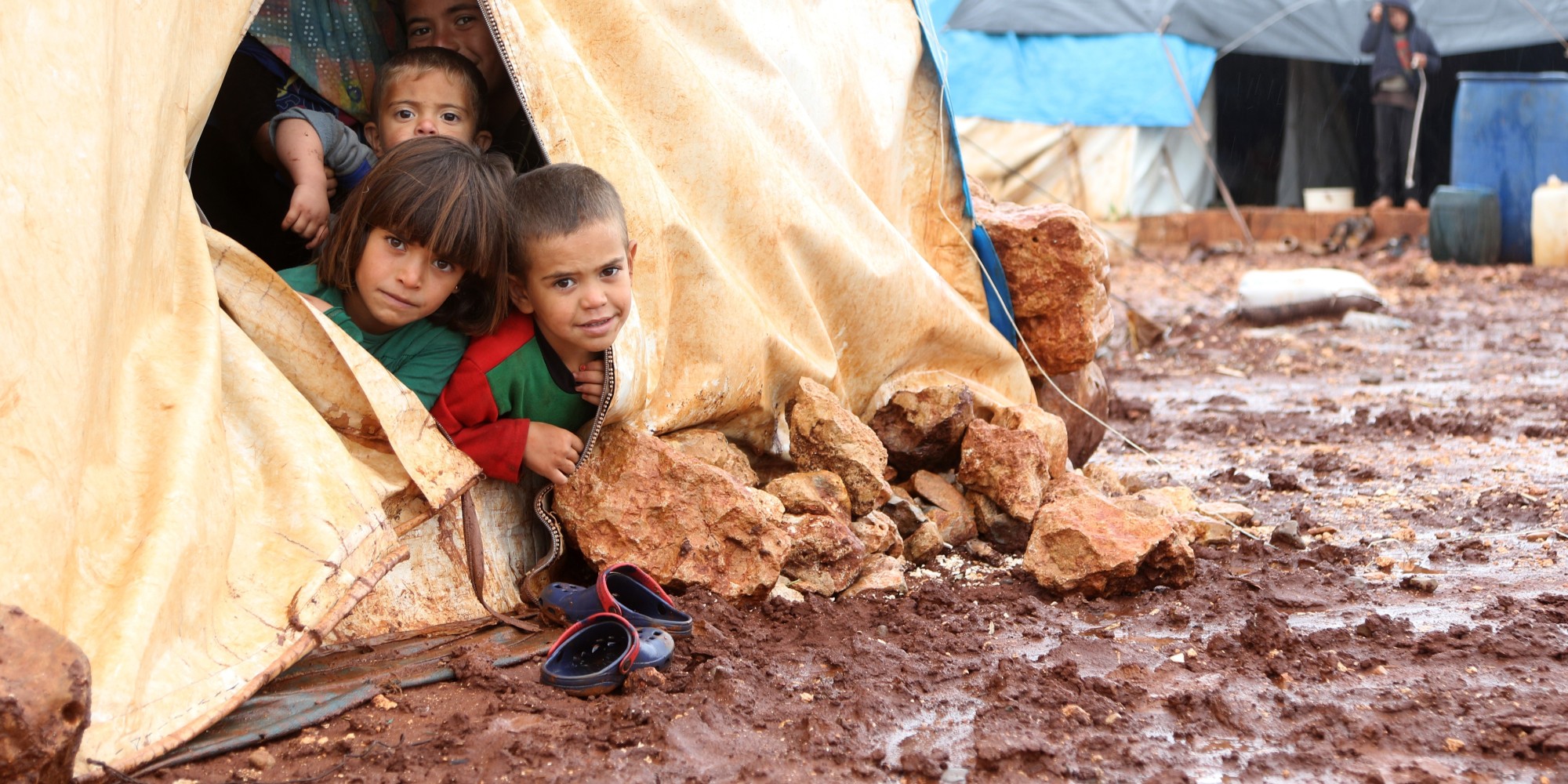  مفوضية: عاصفة ضربت مخيم داقوق والنازحون بحاجة ماسة للإغاثة