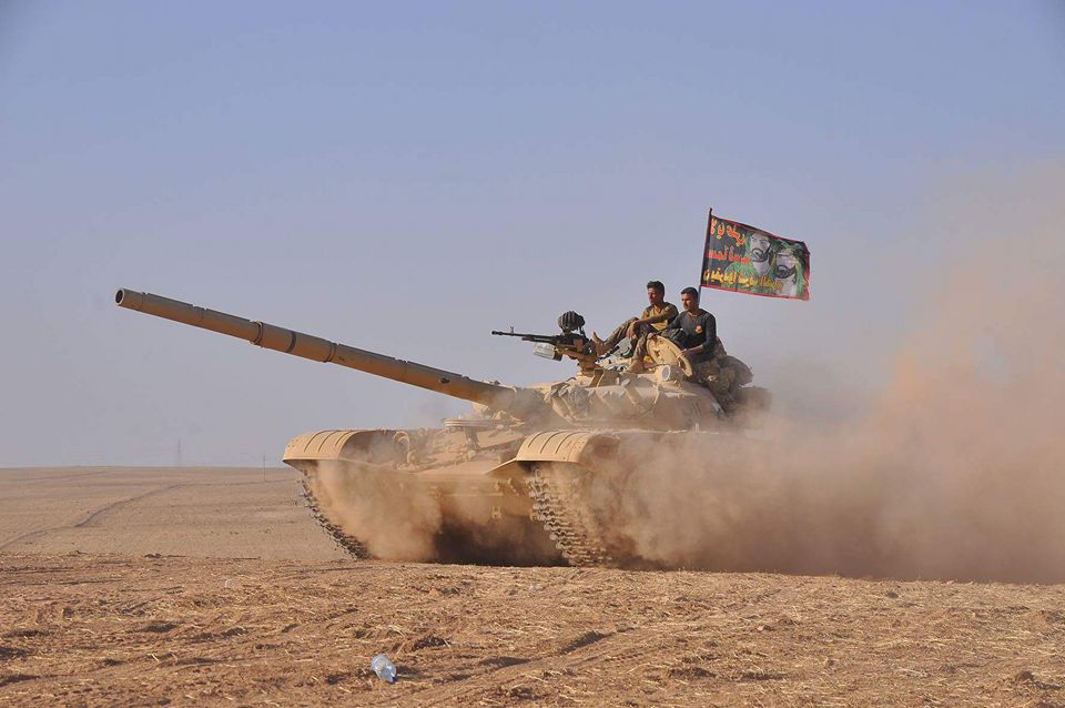 الحشد الشعبي يعلن تطويق ناحية تل عبطة من اربعة محاور