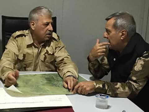 اللواء محمد الطالب: قوات حرس نينوى تحرر قريتين من قبضة تنظيم داعش شمال الموصل