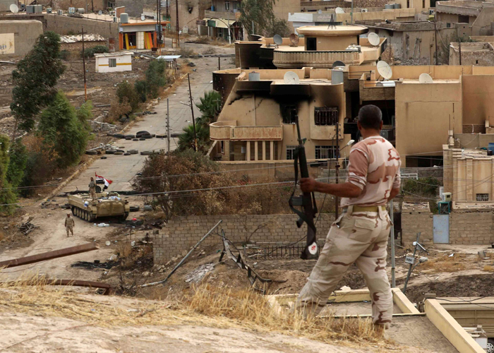  قطعات المحور الشمالي تحرر شقق الحدباء شمالي الموصل