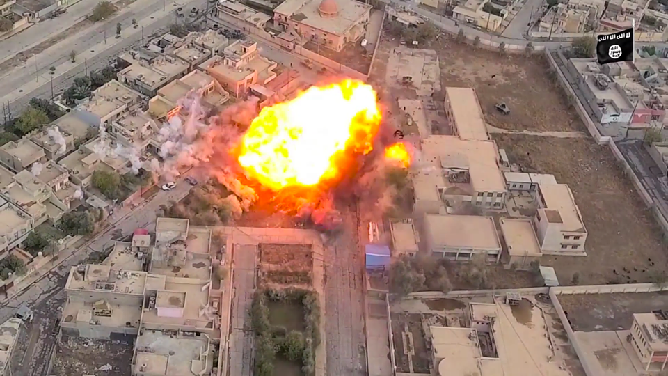  قطعات مكافحة الارهاب بدعم التحالف الدولي تحبط هجوما لداعش شمال شرقي الموصل