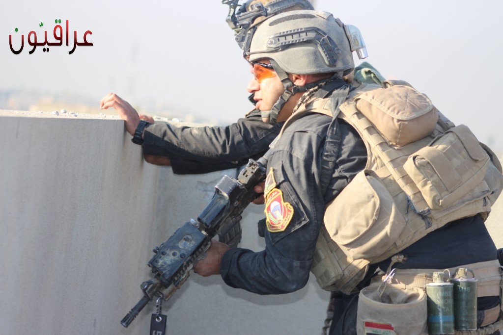  مكافحة الارهاب تحرر حي المثنى شمال شرقي الموصل بالكامل