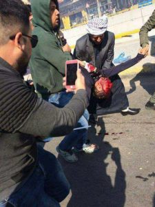 مقتل متظاهر 1