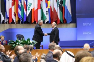 العبادي ووزير الخارجية الامريكية