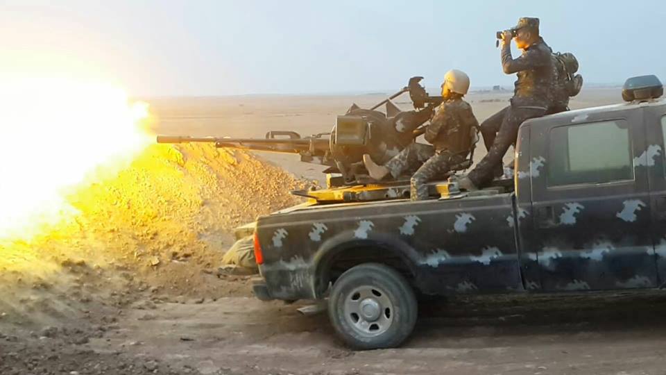 الشرطة الاتحادية تعلن السيطرة على 80 بالمئة من حي الزنجيلي في ايمن الموصل