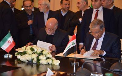 اتفاق مبدئي بين العراق وايران للاستثمار المشترك في حقلي نفط خانة والسندباد