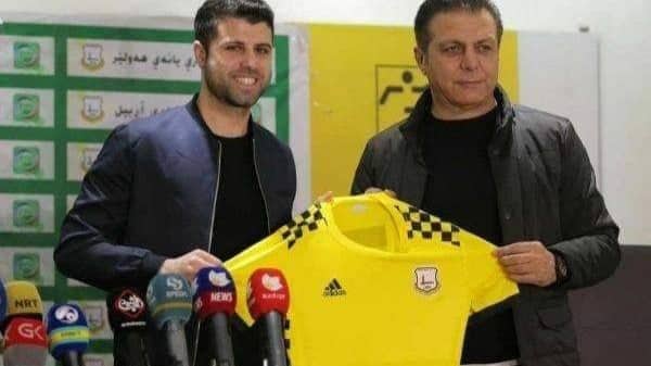 ياسر قاسم: أربيل بوابتي للعودة الى المنتخب