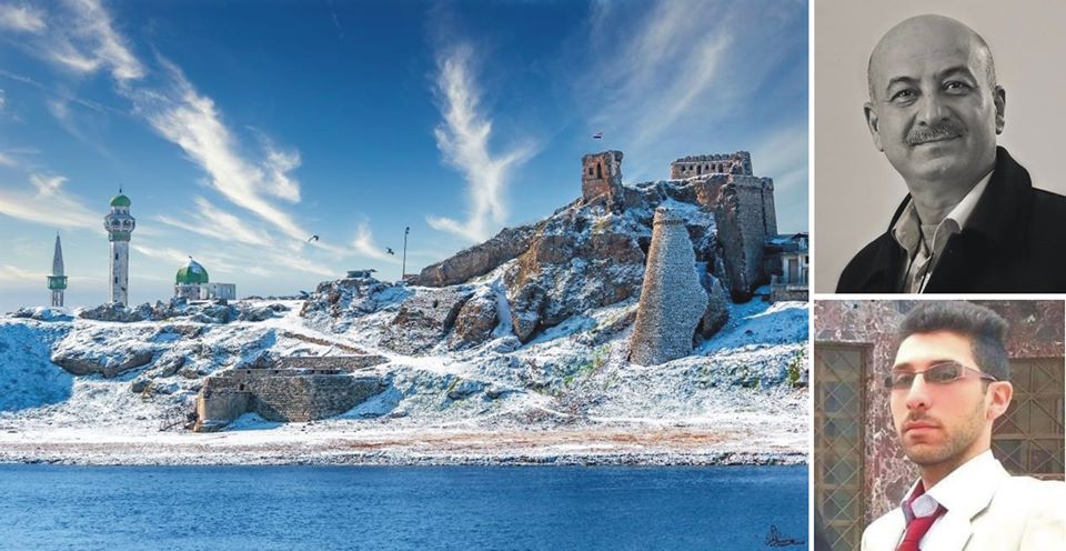 قلعة باشطابيا تتوشح بالثلوج