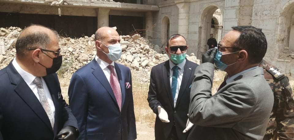 وزير الشباب والرياضة عدنان درجال يصل الموصل ويطلع على الواقع الشبابي والرياضي فيها…تقرير عمر شمس الدين