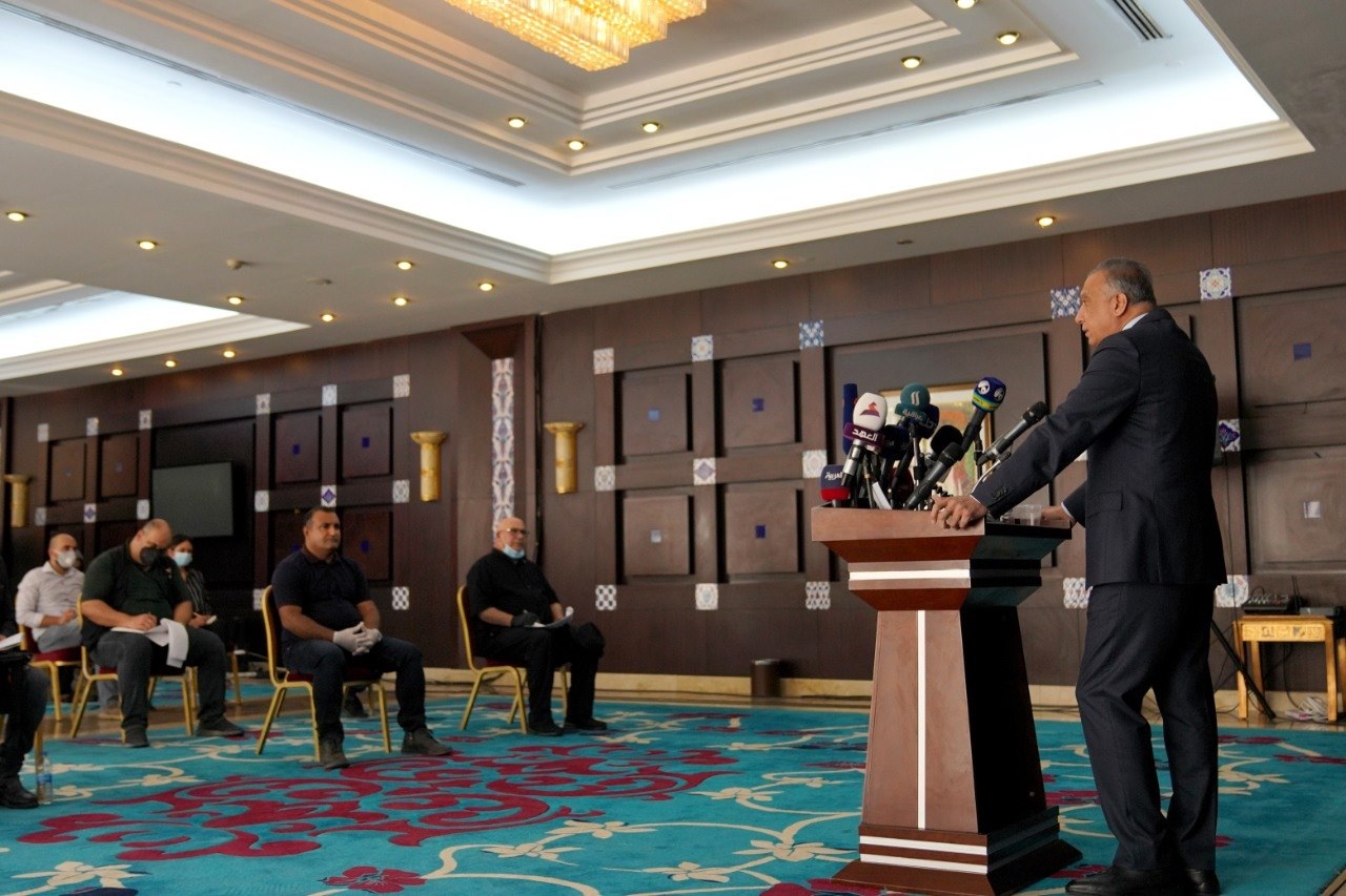 الكاظمي يصرّح بشأن ملف شركات الاتصال: سيوفّرون خدمة (جي فور)