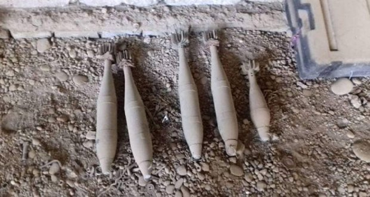 قوة أمنية تعثر على كدس لصواريخ كاتيوشا في صلا الدين