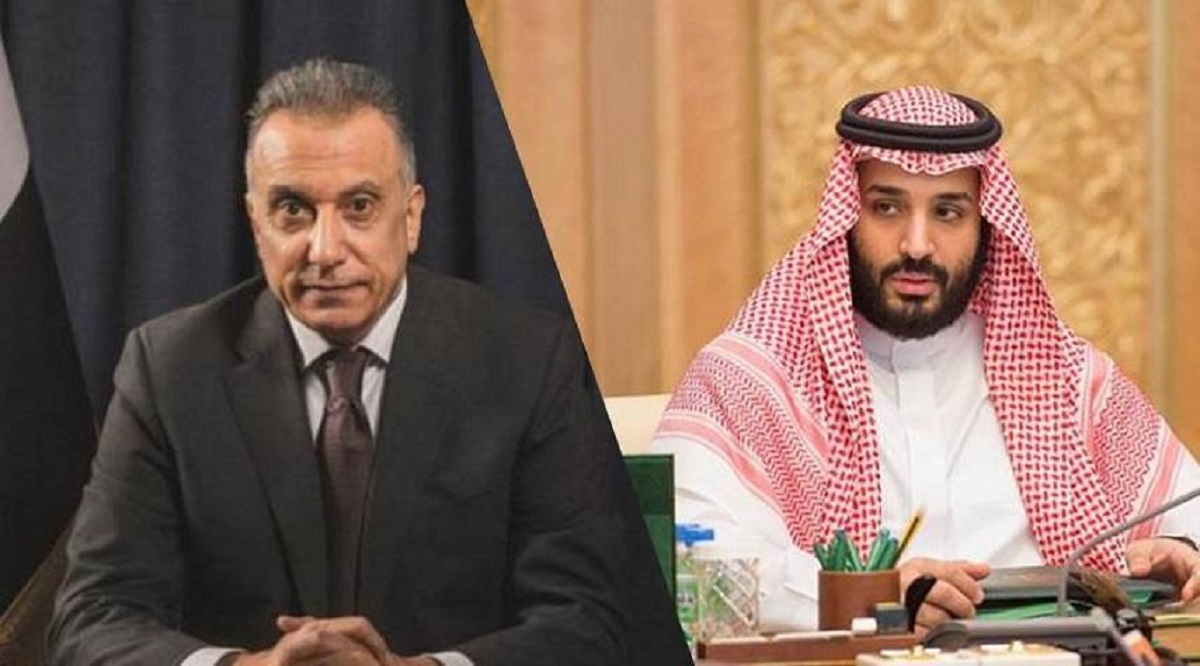 بن سلمان يتلقى اتصالاً هاتفياً من الكاظمي: تأكيد على مساندة العراق
