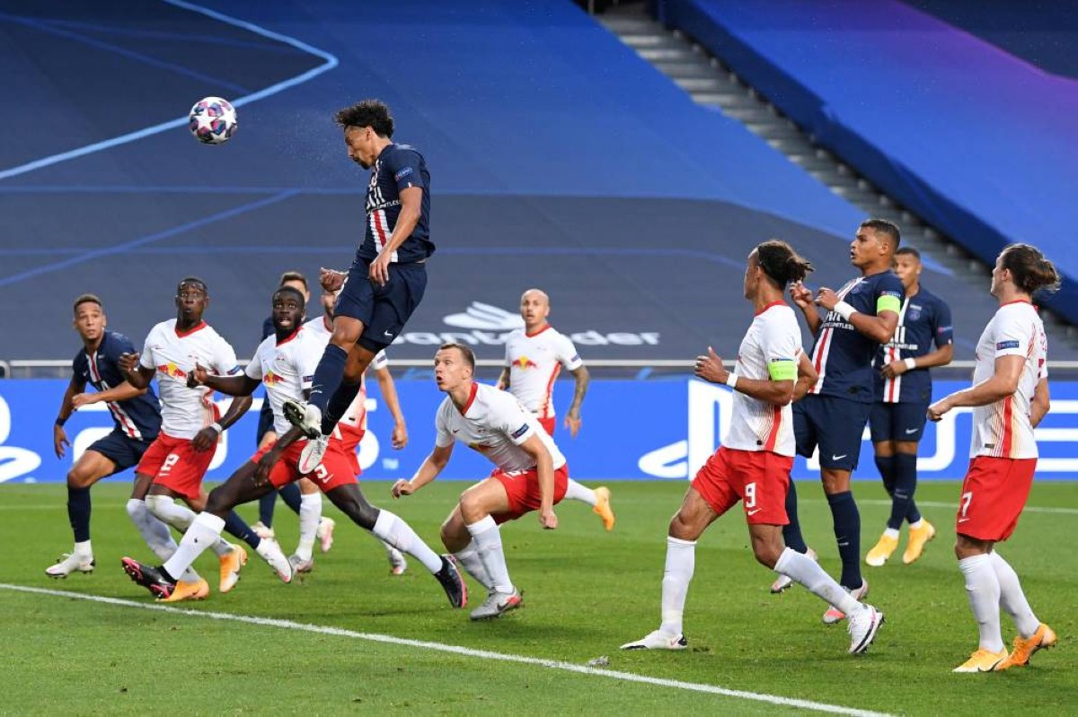 ثلاثية باريسية تحجز المقعد الاول في نهائي الابطال على حساب لايبزيج