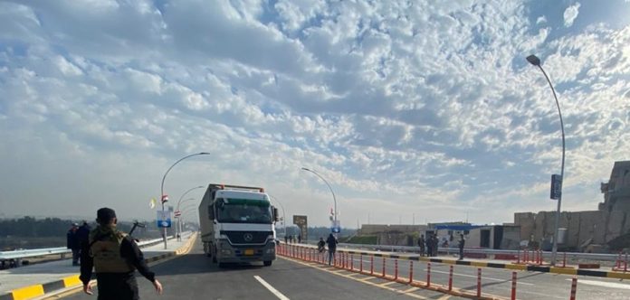 افتتاح تجريبي لثالث جسر بالموصل بعد 4 سنوات من التحرير