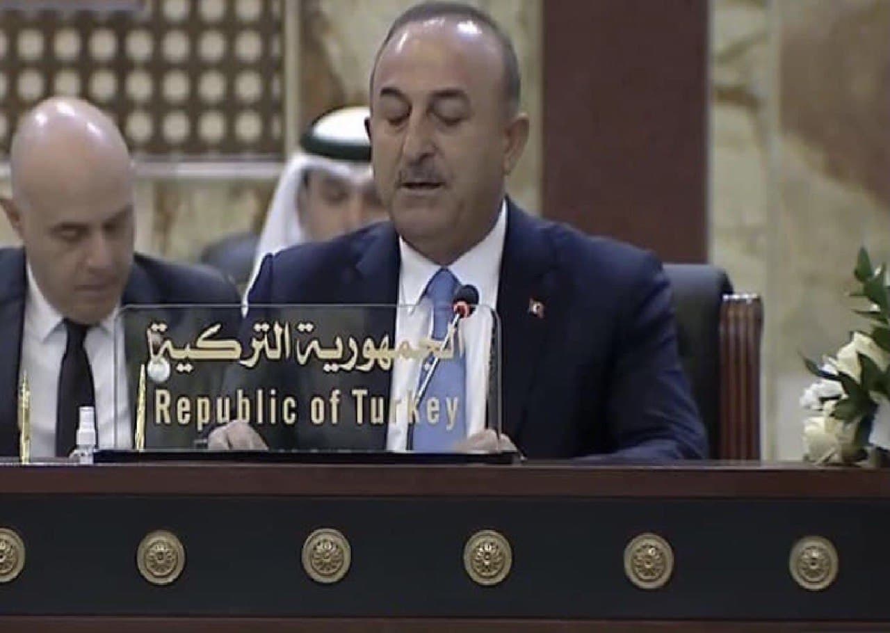 وزير الخارجية التركي: وجود حزب العمال الكردستان  يهدد استقرار العراق