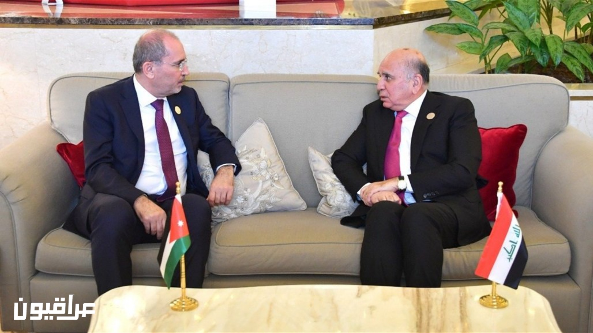 العراق والاردن يبحثان مخرجات القمة الرباعية