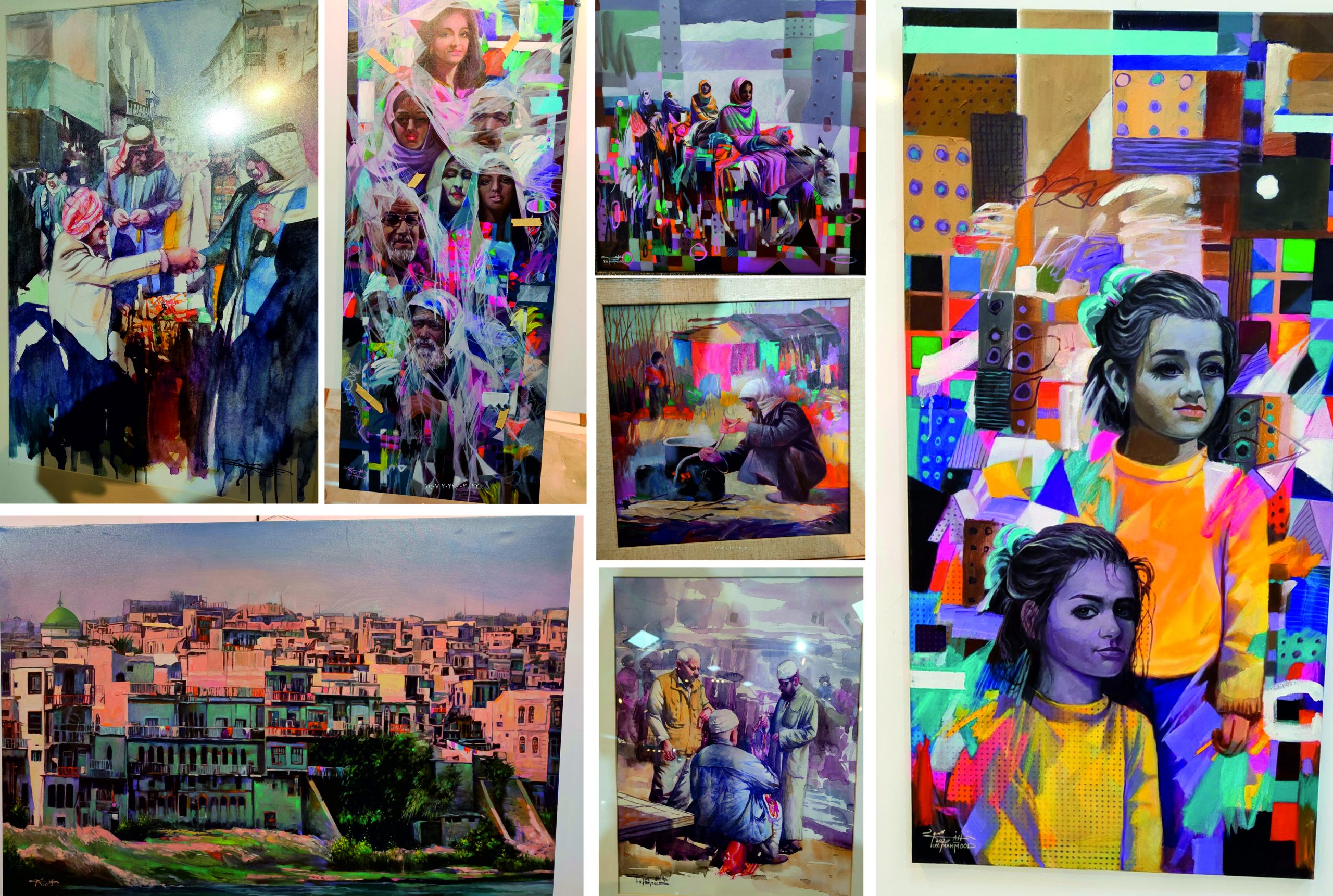 معرض من الموصل : ￼￼￼￼ لون لربيع جديد￼￼￼￼ ￼