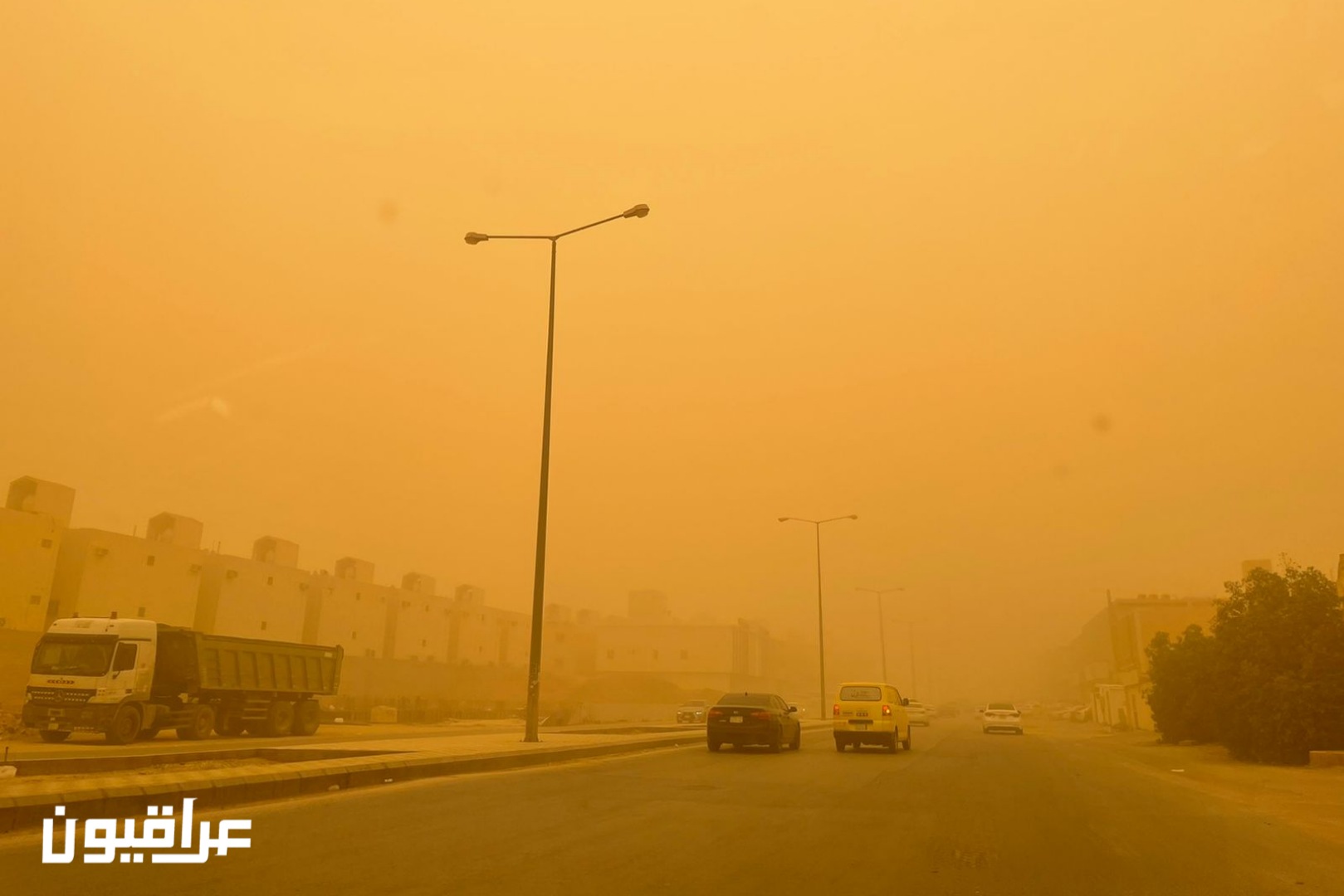 الانواء الجوية تحدد موعد انتهاء موجة الغبار