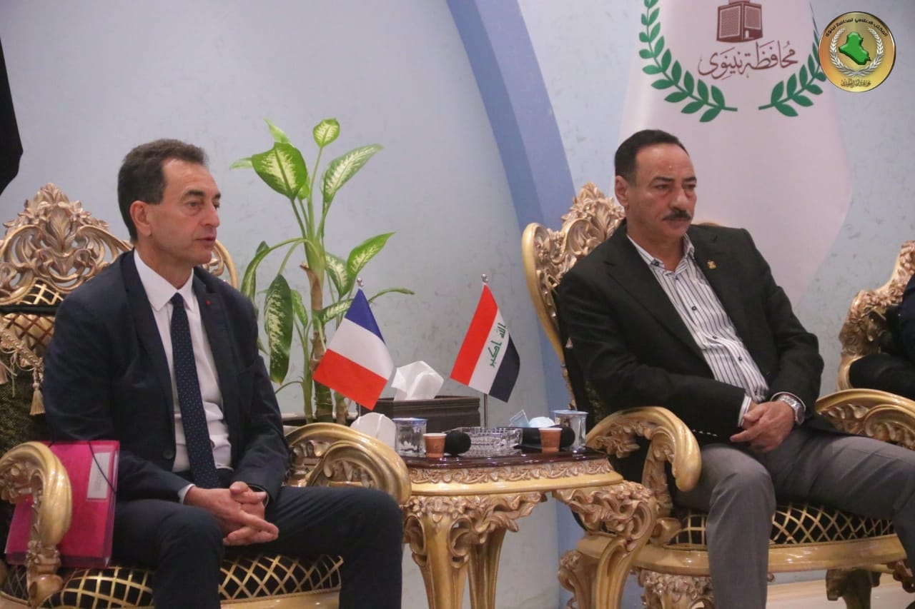 الجبوري: فرنسا تعين قنصلاً عاماً لها في نينوى
