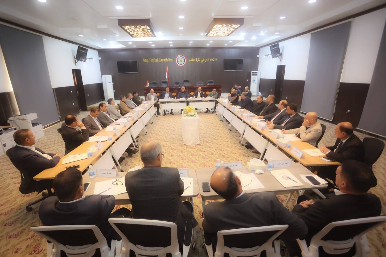 اتحاد الكرة العراقي يبحث إنصاف رؤساء الاتحادات الفرعية وتقديم الدعم الكامل لهم
