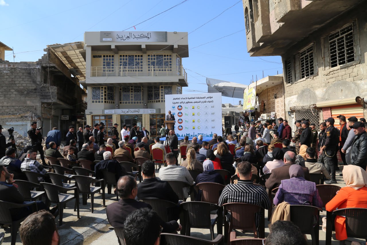 انطلاق مسابقة معمارية لإختيار تصميم شارع النجفي في الموصل