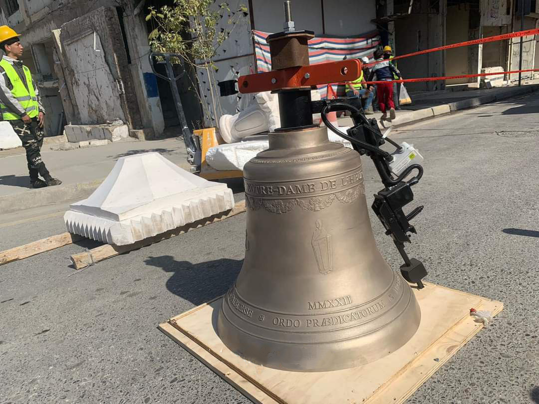 نينوى.. أجراس كنيسة الساعة تدق مجددا