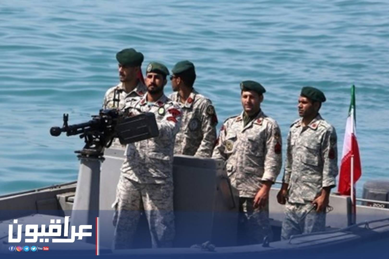 حرس ايران يحتجز سفينة اجنبية تحمل الوقود “المهرب” في الخليج