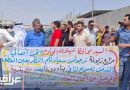 متظاهرون في الموصل يطالبون بالبناء على مناطق تسيطر عليها الفصائل المسلحة