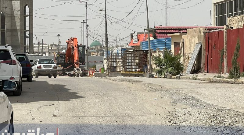 إستمرار أعمال تأهيل مجاري شارع النبي شيت وسط إستياء أهالي المنطقة