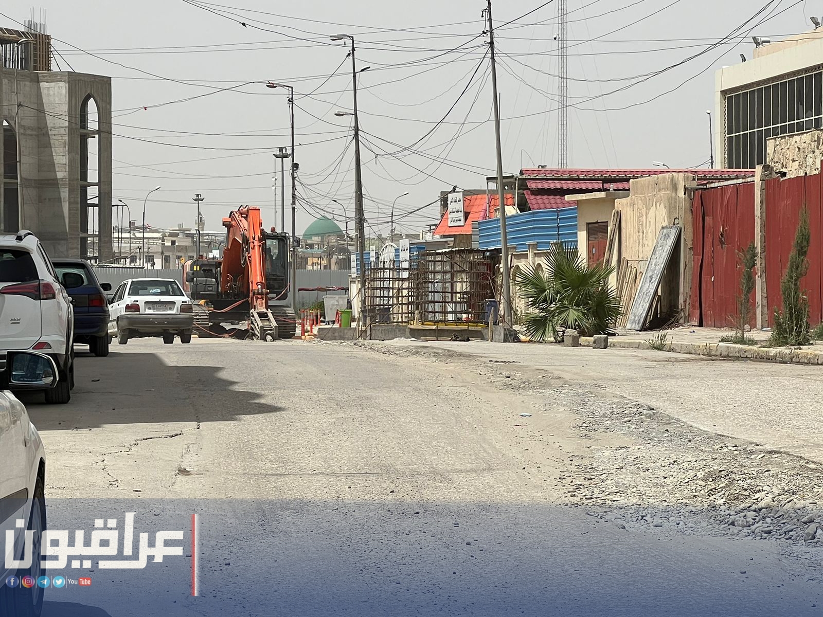 إستمرار أعمال تأهيل مجاري شارع النبي شيت وسط إستياء أهالي المنطقة