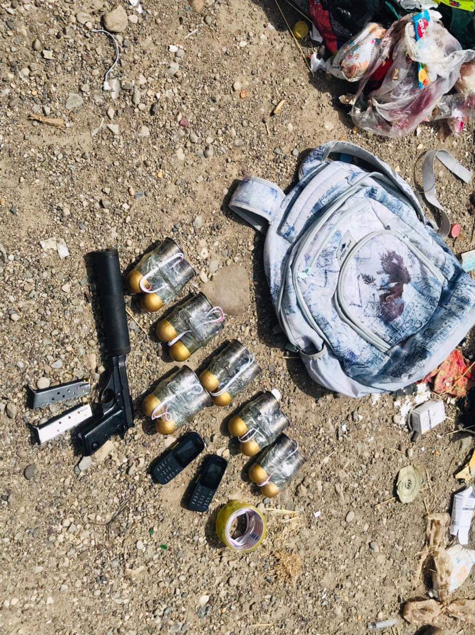 احباط عملية نقل وتوزيع عبوات ناسفة الى داخل مدينة الموصل