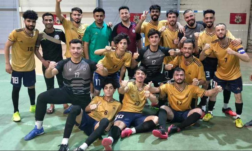 بحُضور رئيسِ الاتحاد العراقي.. نادي نينوى وصيفا لدوري الدرجة الاولى لكرة الصالات