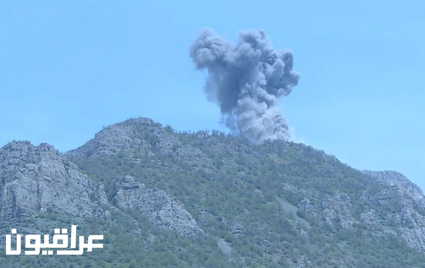 الطائرات التركية تغير على مواقع للعمال الكوردستاني بعمادية دهوك ￼