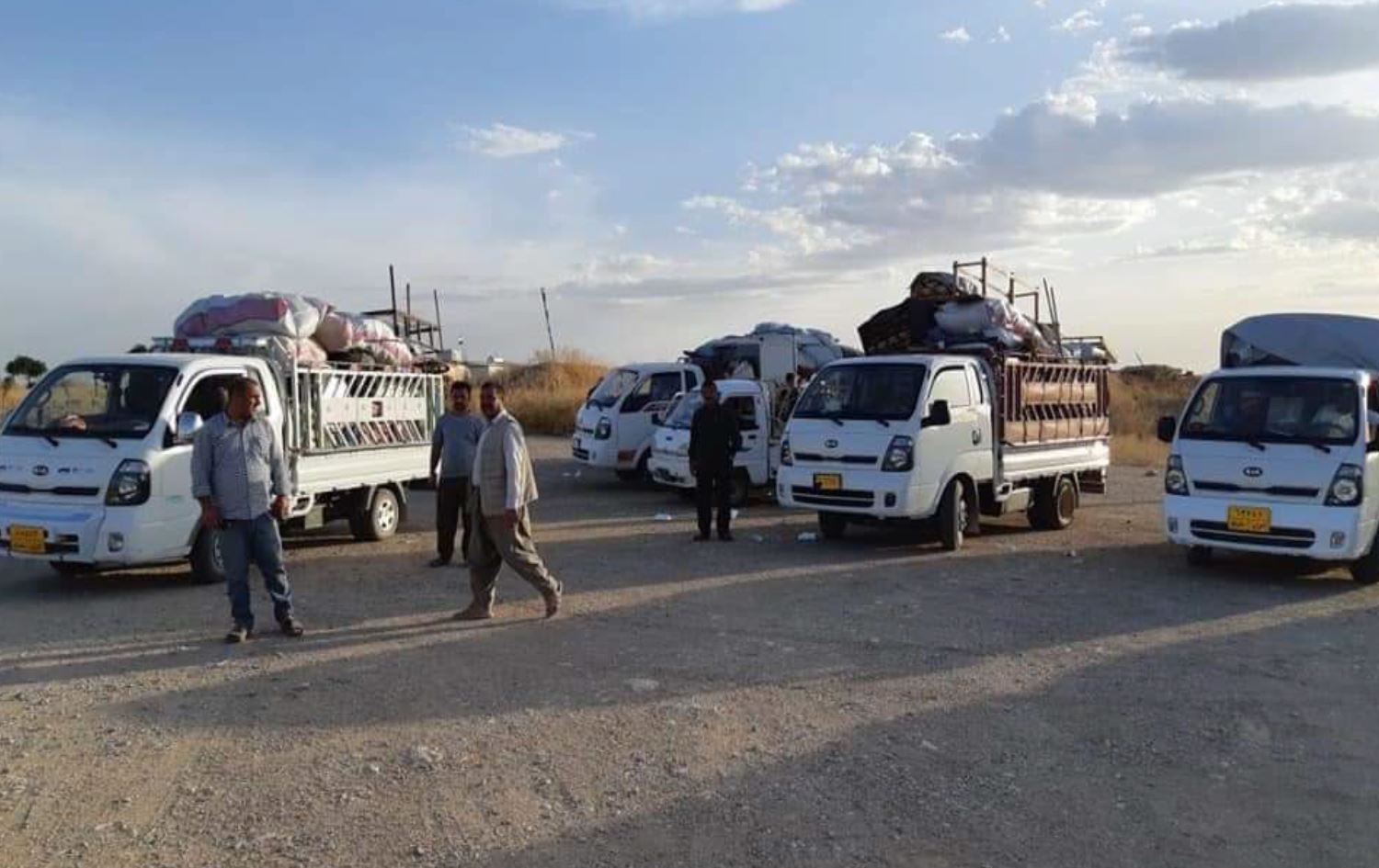 عودة أكثر من ألف نازح إيزيدي إلى مناطق سكناهم في سنجار