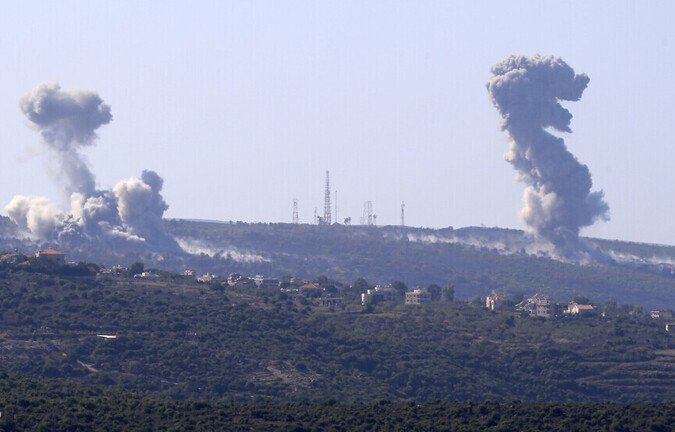 حزب الله اللبناني يعلن قصف قاعدة جوية صهيونية بـ62 صاروخاً