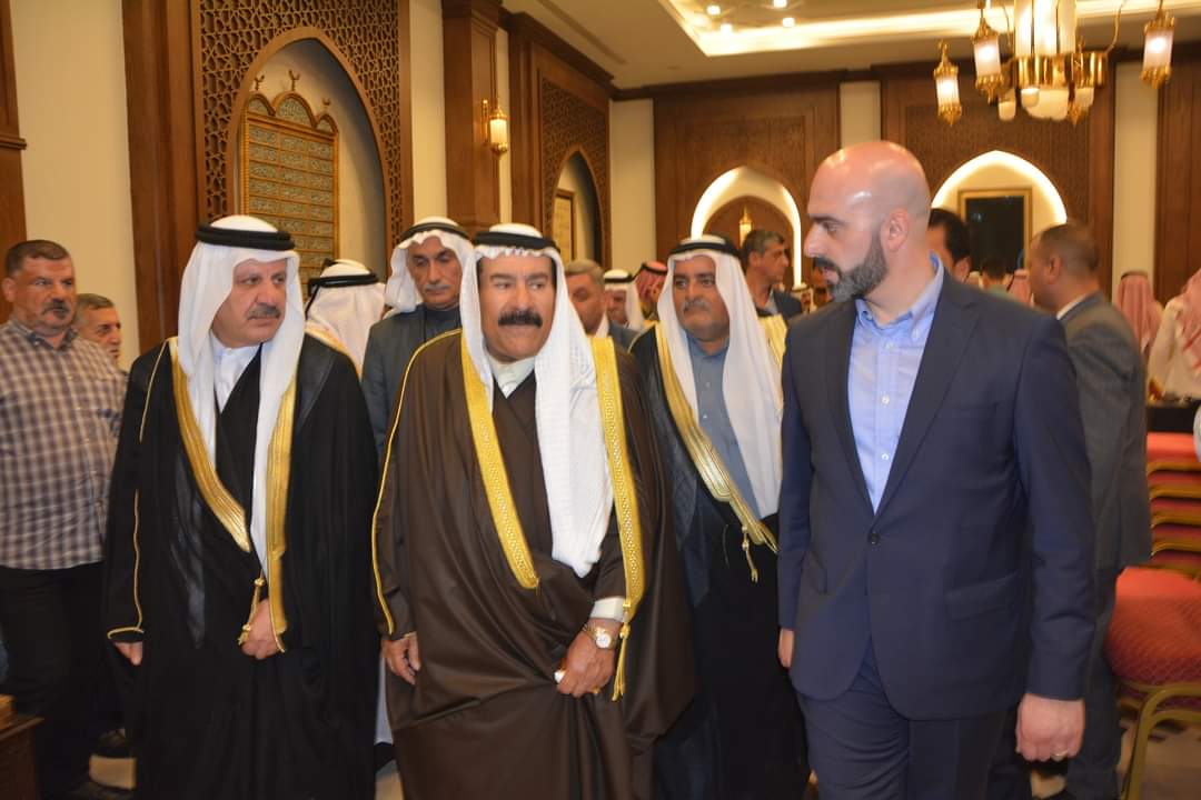 سنان النجيفي يستضيف قيس العاصي أمير قبيلة العبيد