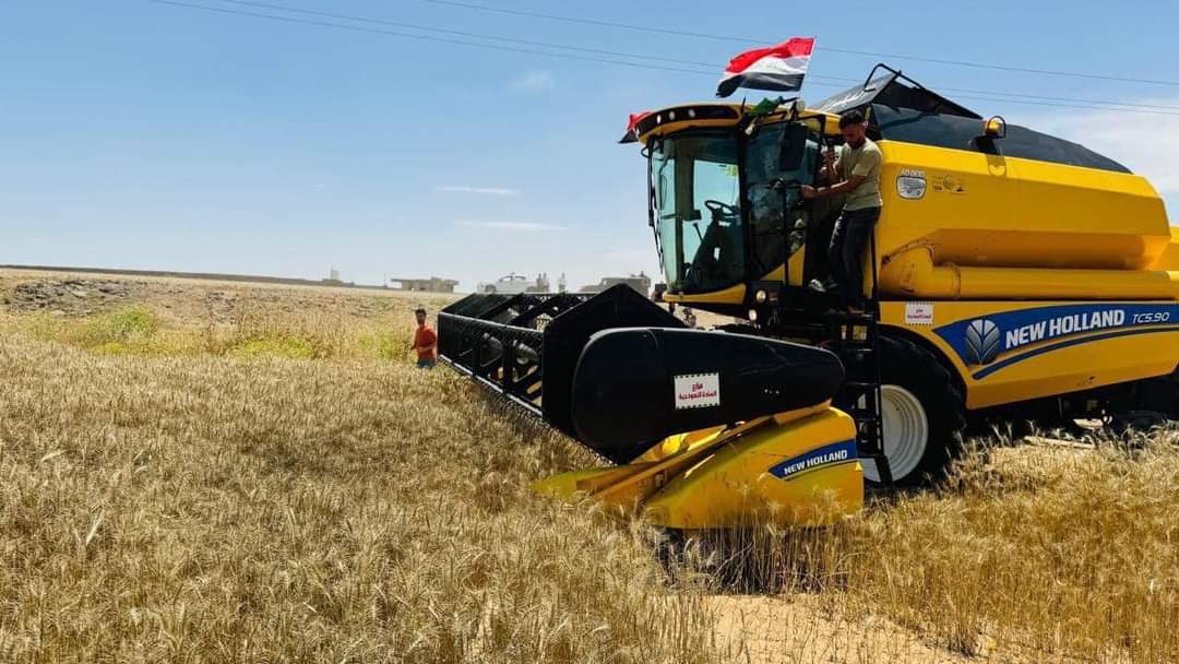 محافظة نينوى تفتح الساحة لاستلام المحاصيل الزراعية من الفلاحين والمزارعين.