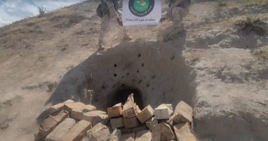 بطول  50 متراً.. ضبط انفاق ومخابئ تحت الأرض تابعة لداعش في نينوى