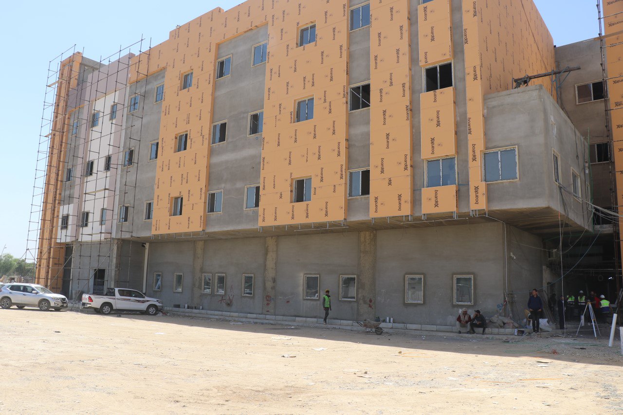 مستشفى الولادة في الموصل يصل لمراحل انجاز متقدمة
