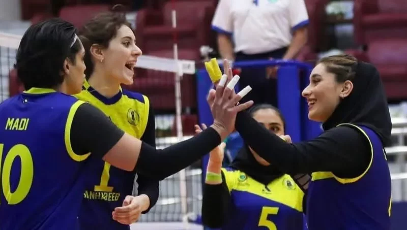 سيدات سنحاريب يحسمّن التأهل بجدارة إلى المرحلة التالية في بطولة أندية غرب آسيا للطائرة