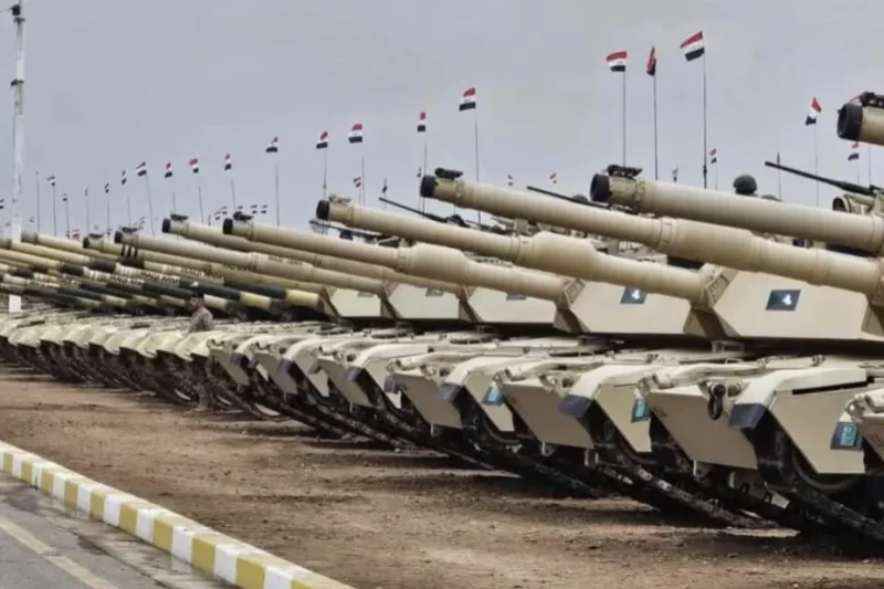 عقداً بـ12 مليون دولار لدعم دبابات “أبرامز” في معسكر التاجي