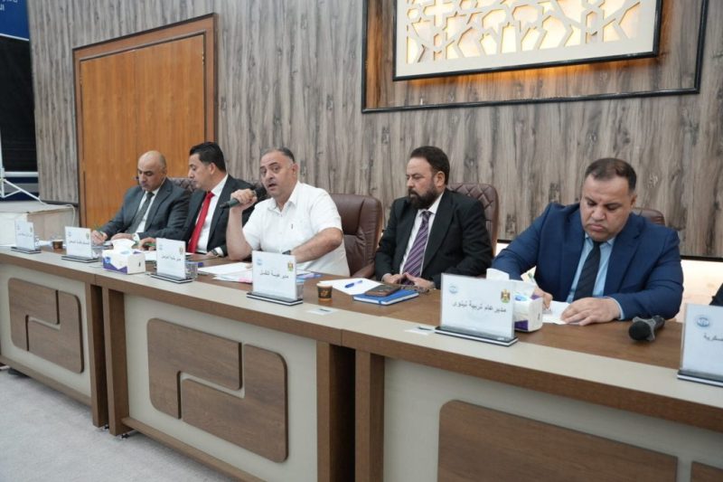 مجلس نينوى يناقش تنشيط اقتصاد أيمن الموصل وملفات التربية والطاقة في جلسته الـ65